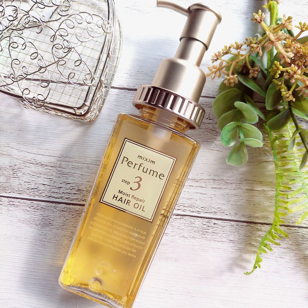 モイストリペア ヘアオイル/mixim Perfume/ヘアオイルを使ったクチコミ(1枚目)