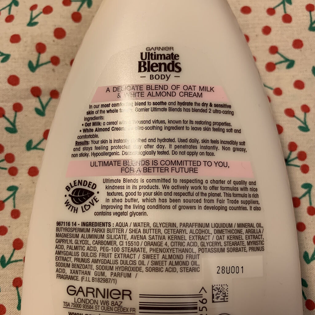 アルティメット ブレンド スージング ハイドレーション ローション/GARNIER(海外)/ボディローションを使ったクチコミ（2枚目）
