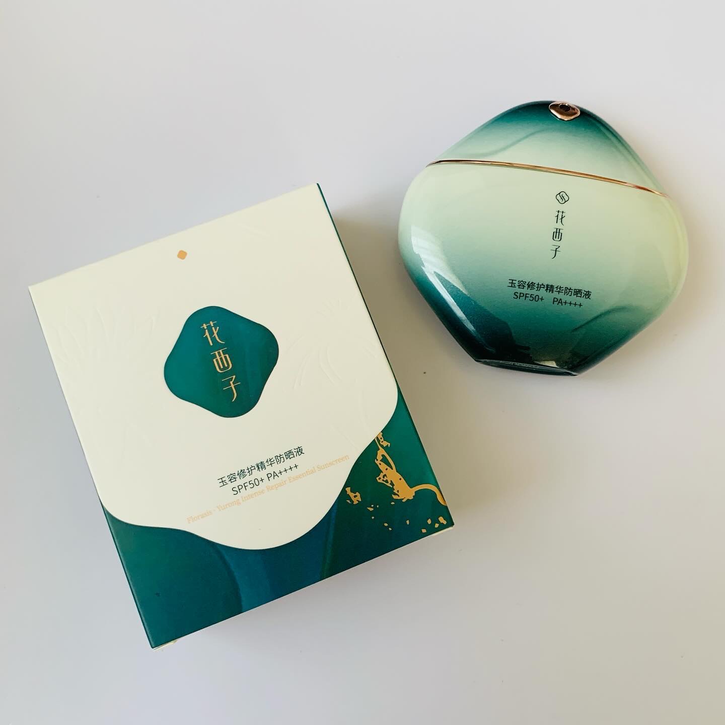 玉容蓮香 日焼け止めエッセンス/花西子/日焼け止めローションを使ったクチコミ（3枚目）