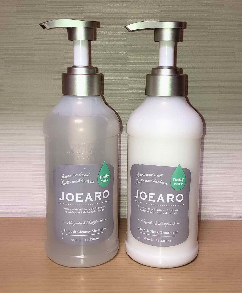 スムースクレンズシャンプー/スムーススリークトリートメント/JOEARO/市販シャンプーを使ったクチコミ(1枚目)