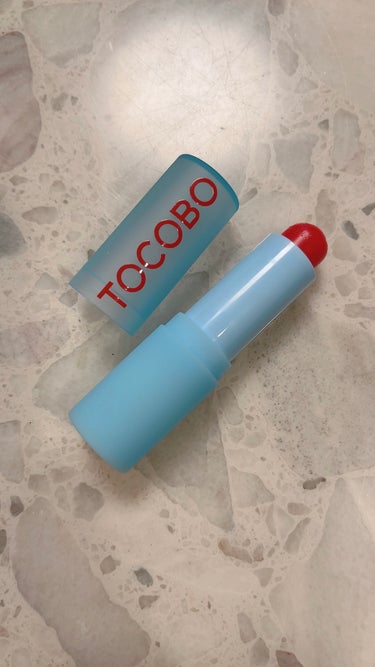 Glass Tinted Lip Balm/TOCOBO/リップケア・リップクリームを使ったクチコミ（3枚目）