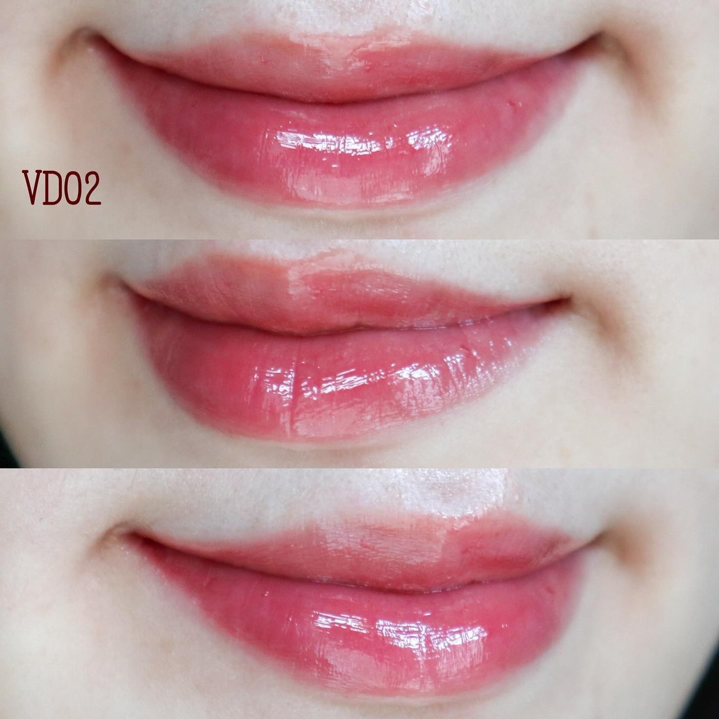 アンドバイロムアンド グラッシーボムティント/&nd by rom&nd/リップティントを使ったクチコミ(4枚目)