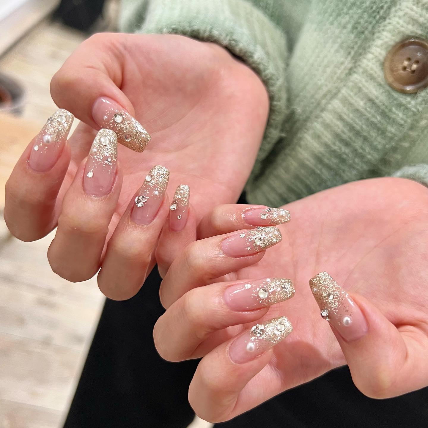 #成人式ネイルのネイルデザイン