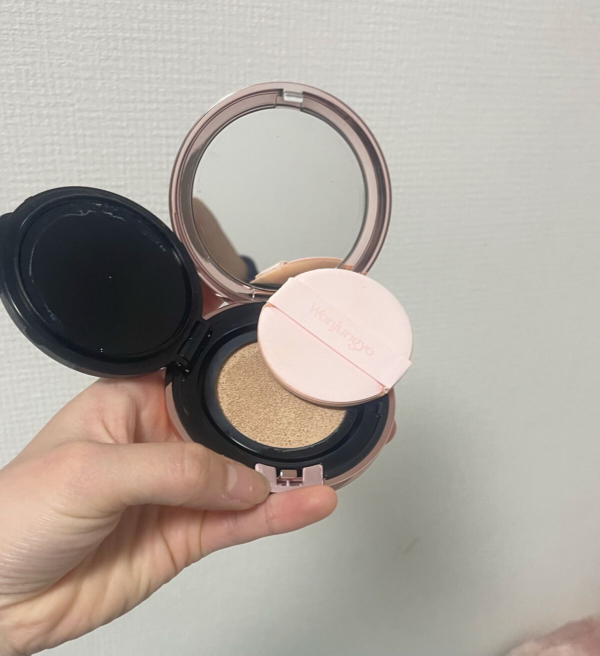 ウォンジョンヨ フィッティングクッション グロウ/Wonjungyo/クッションファンデーションを使ったクチコミ(1枚目)