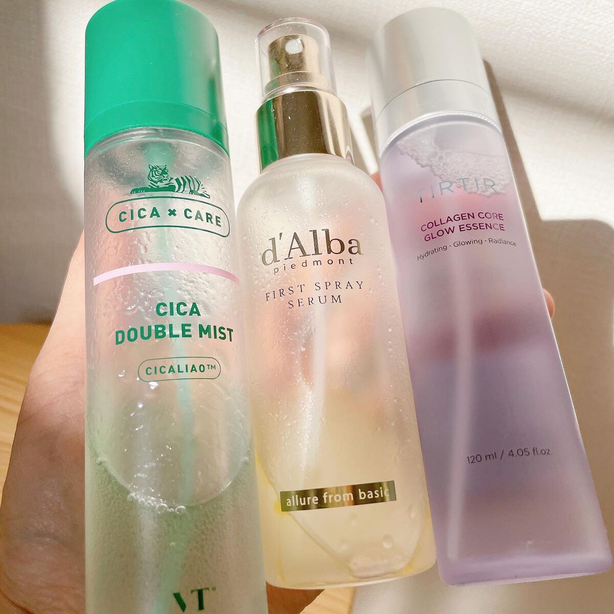 ダルバ ホワイトトリュフファーストスプレーセラム/ダルバ/ミスト状化粧水を使ったクチコミ(5枚目)