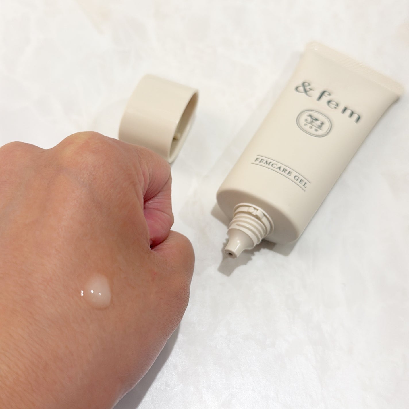 アンドフェム フェムケア美白ジェル/&fem/ボディクリームを使ったクチコミ(5枚目)