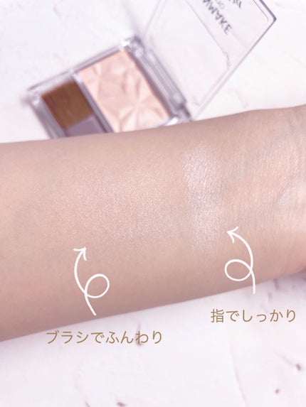 ハイライター/キャンメイク/パウダーハイライトを使ったクチコミ(4枚目)