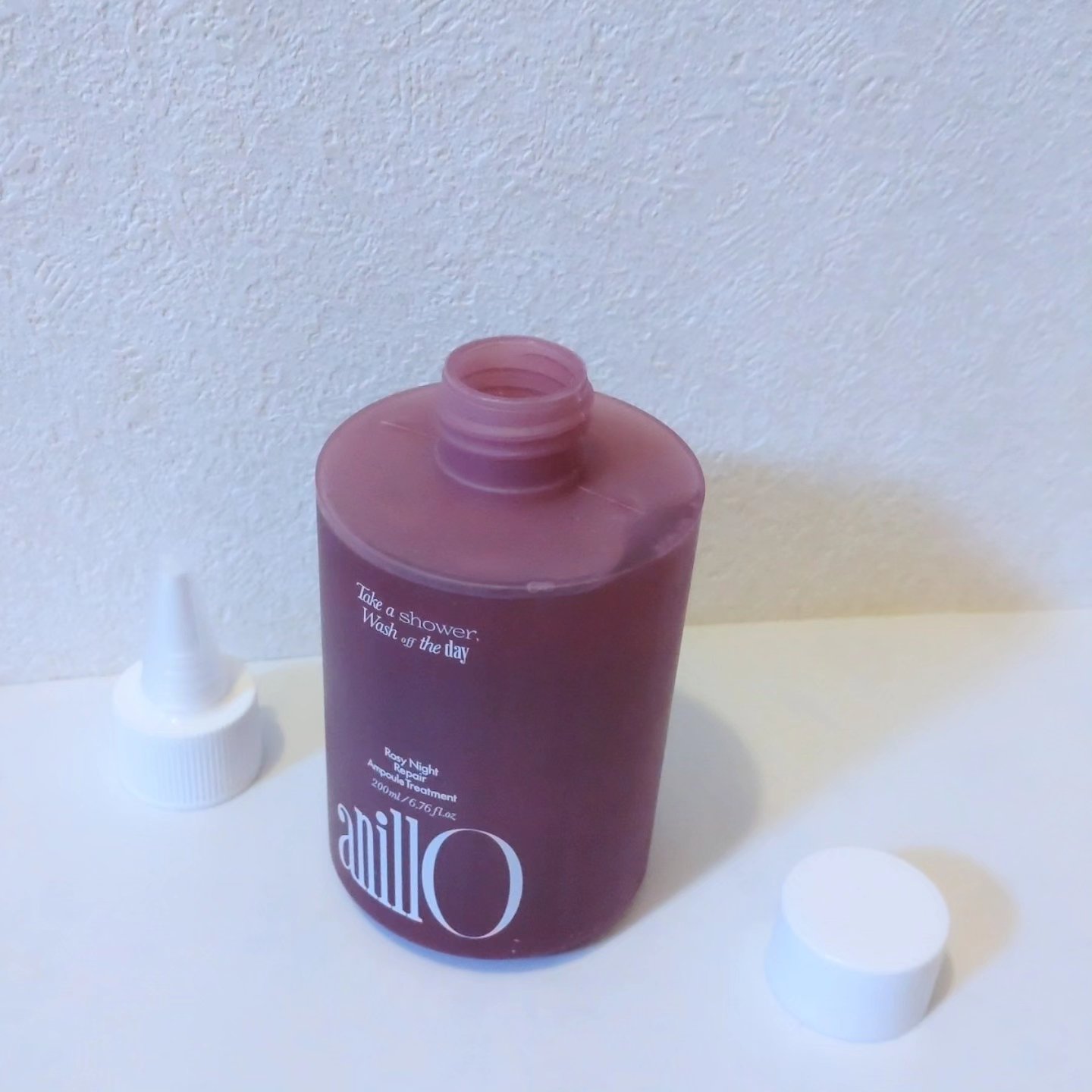 ロージーナイトリペアシャンプー/アンプルトリートメント トリートメント200ml/ANILLO/市販シャンプーを使ったクチコミ（2枚目）