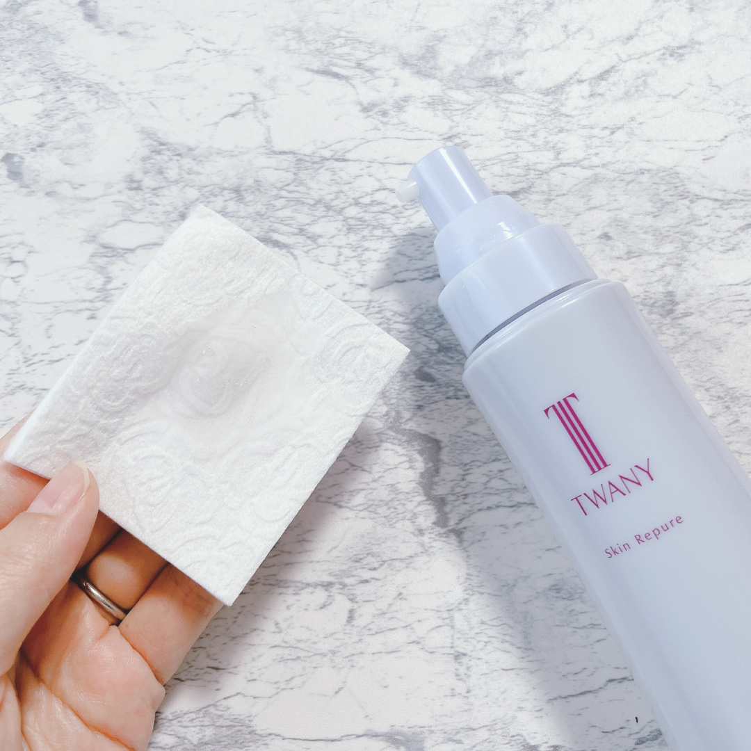 トワニー スキンリピュア/TWANY/拭き取り化粧水を使ったクチコミ（2枚目）