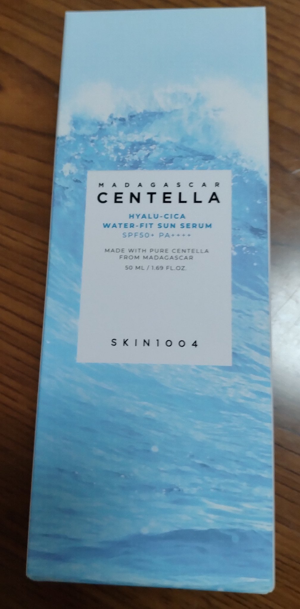 ヒアルーシカ ウォーターフィット サンセラム/SKIN1004/日焼け止めローションを使ったクチコミ（3枚目）