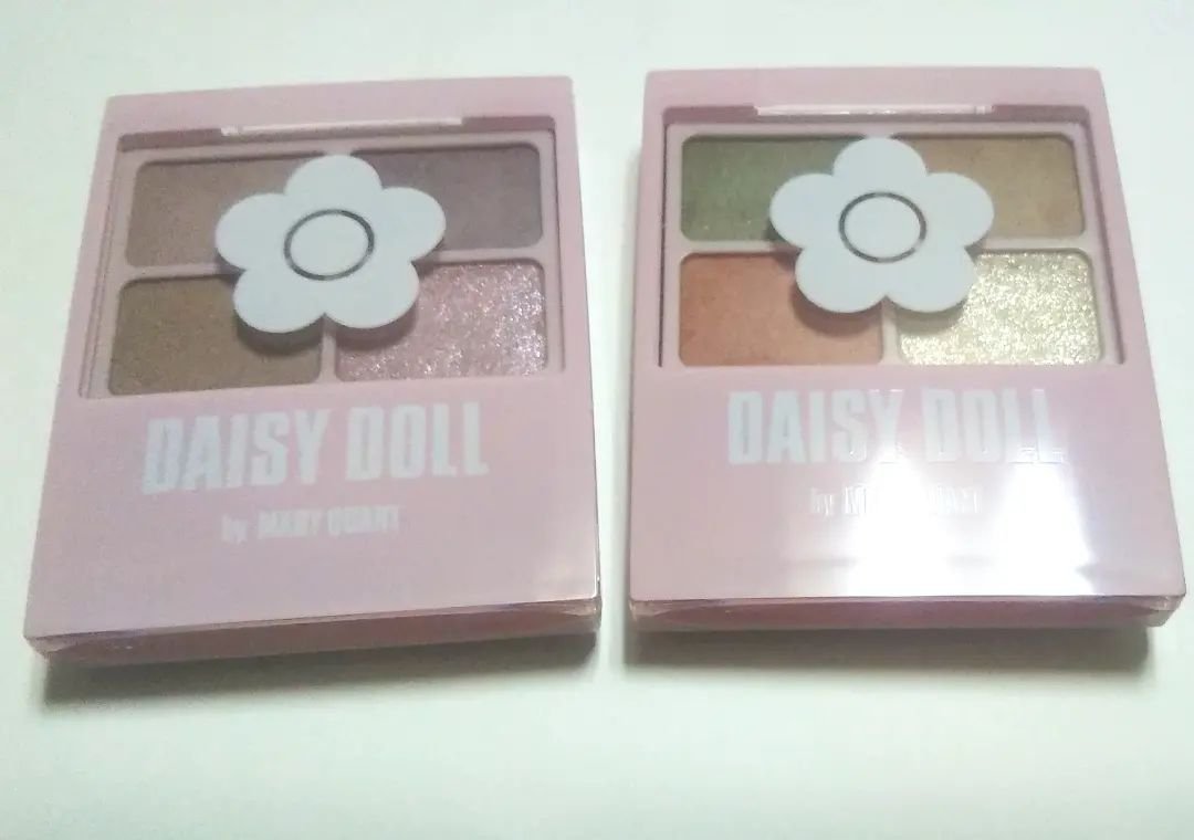 デイジードール アイカラー パレット/DAISY DOLL by MARY QUANT/アイシャドウパレットを使ったクチコミ（2枚目）