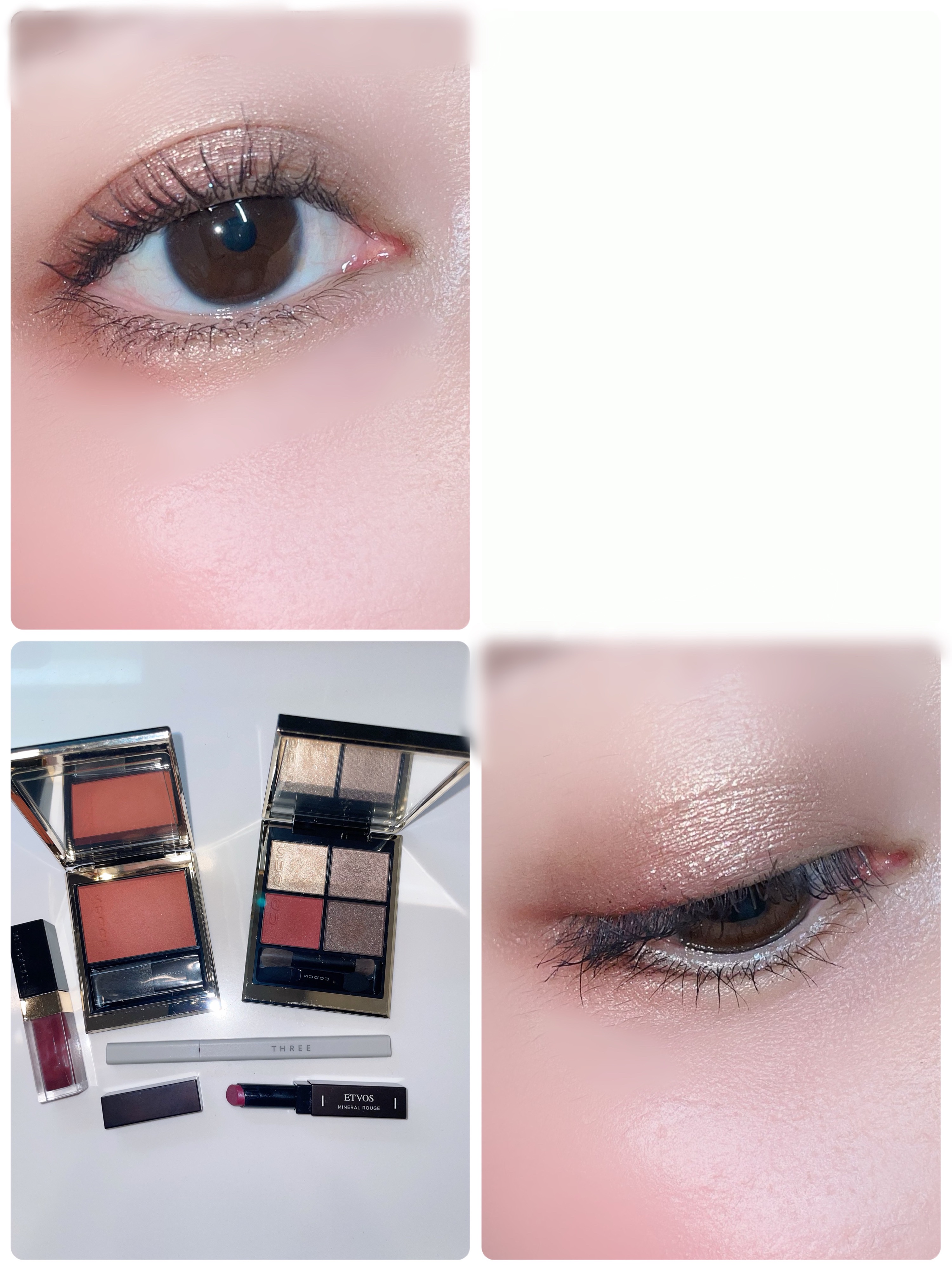 ミネラルルージュ ロージィミューズ（限定）/エトヴォス/口紅を使ったクチコミ（1枚目）