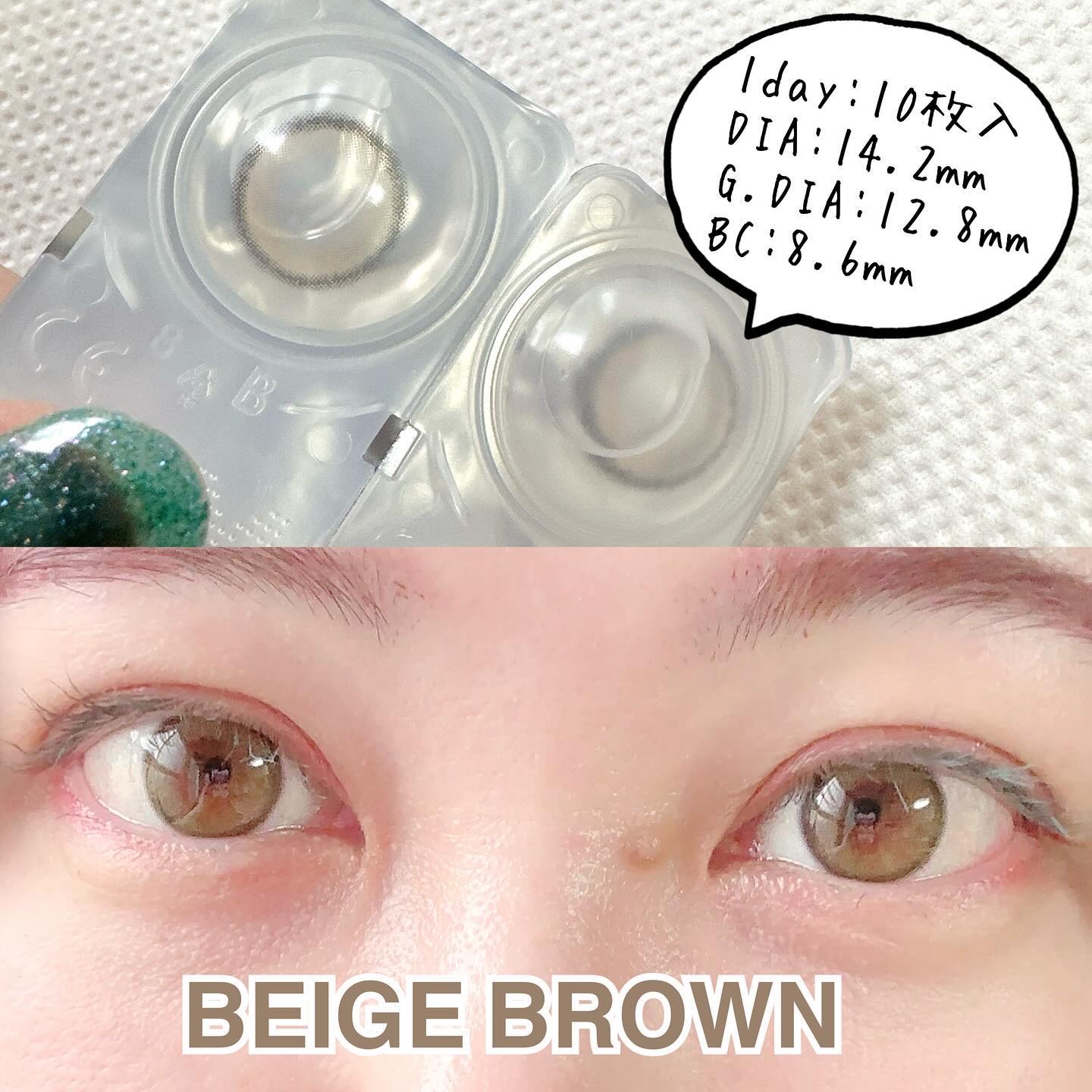 CANNA ROZE 1DAY/URIA i-DOL/ワンデー（１DAY）カラコンを使ったクチコミ（2枚目）