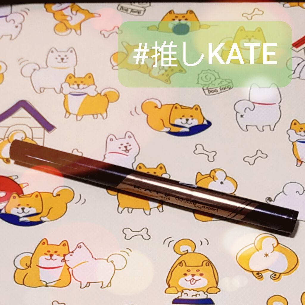 ダブルラインエキスパート/KATE/リキッドアイライナーを使ったクチコミ（1枚目）