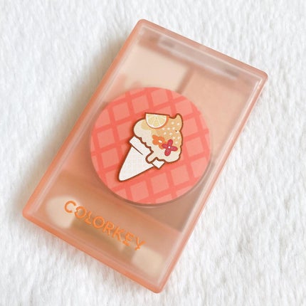 リップスティックアイスクリームティント/COLORKEY/口紅を使ったクチコミ(2枚目)