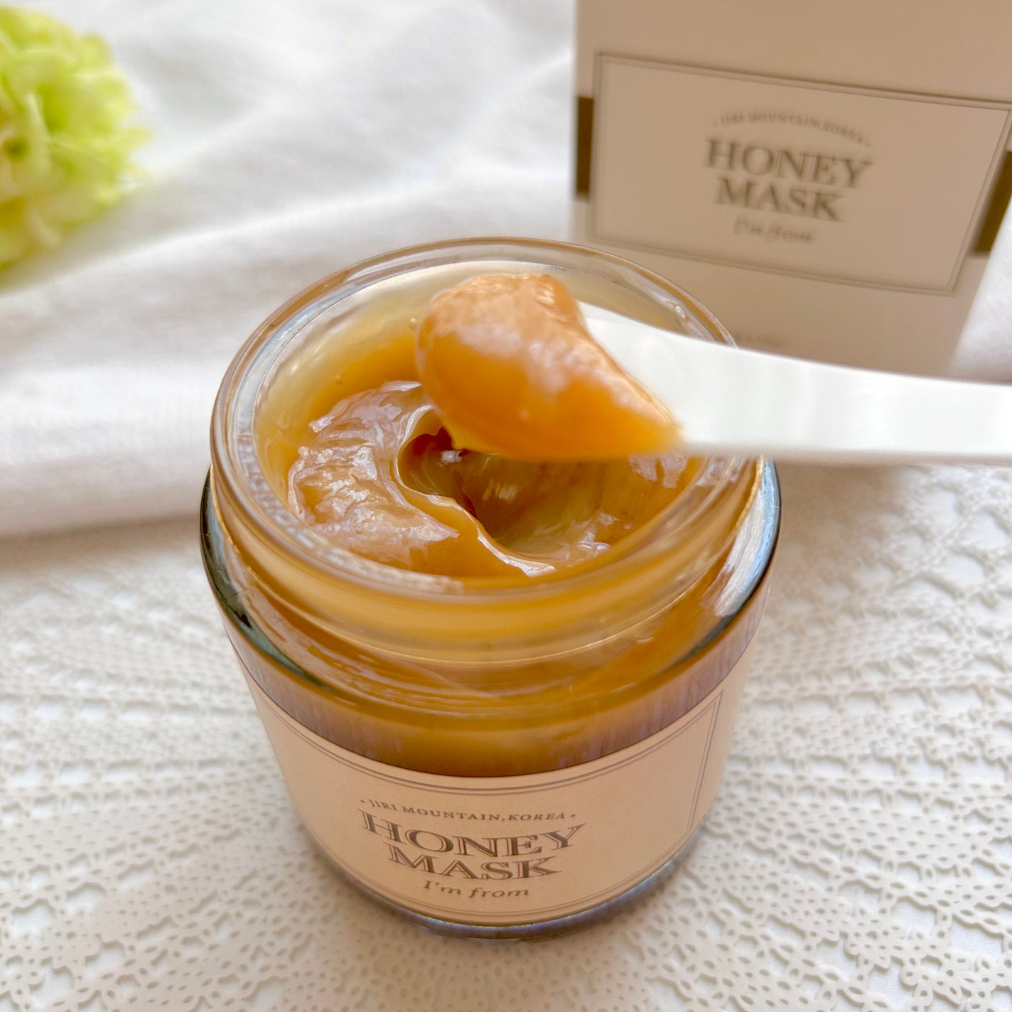 ハニーマスク/I'm from/洗い流すパック・マスクを使ったクチコミ(3枚目)