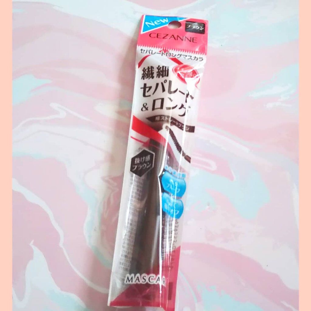 セパレートロングマスカラ/CEZANNE/マスカラを使ったクチコミ(1枚目)