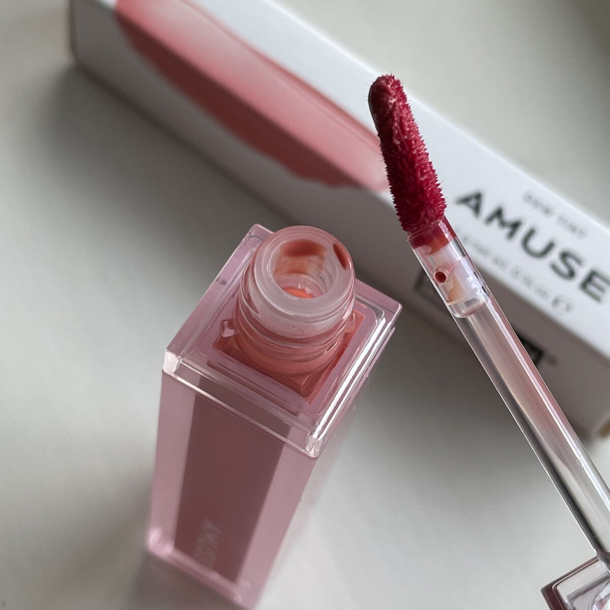 デューティント/AMUSE/リップティントを使ったクチコミ（3枚目）
