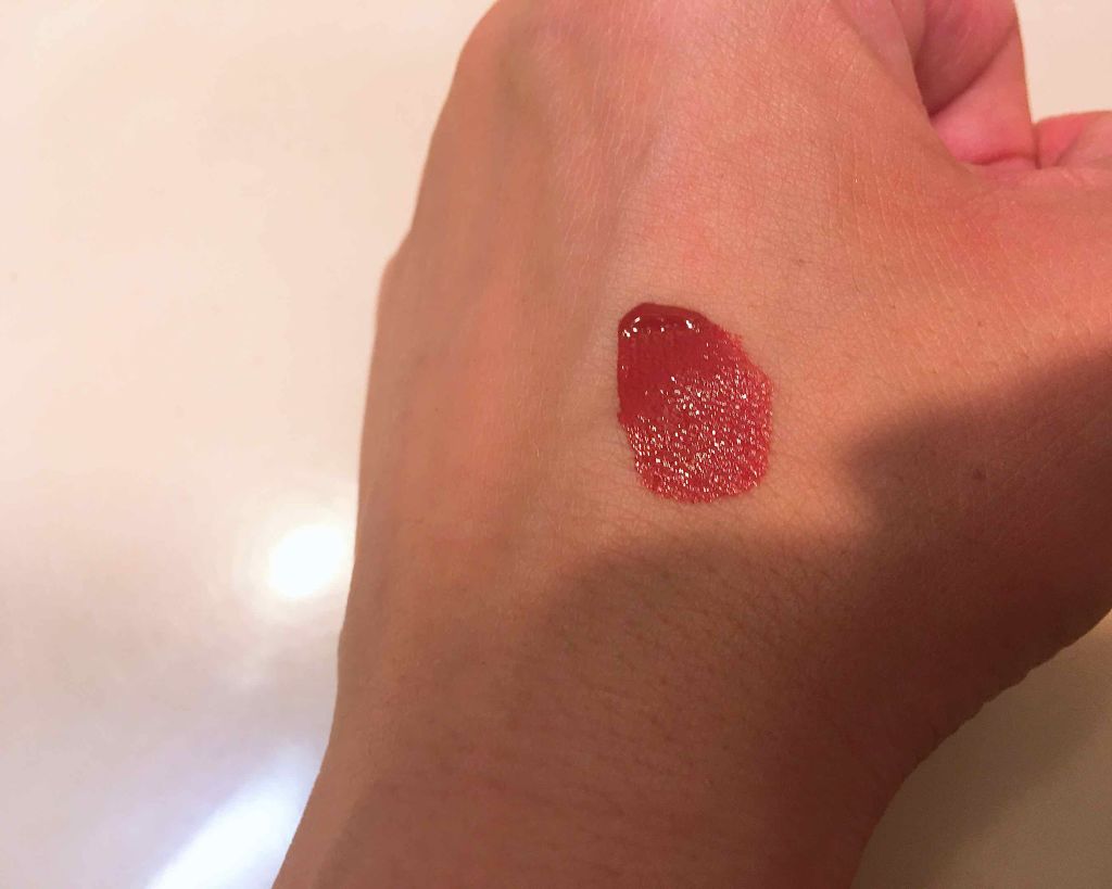 ルージュシグネチャー  129/ロレアル パリ/リップグロスを使ったクチコミ（2枚目）