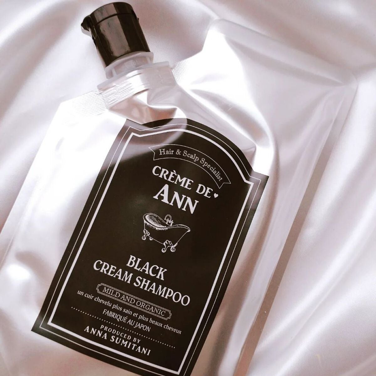 ブラッククリームシャンプー/creme de Ann/市販シャンプーを使ったクチコミ(2枚目)