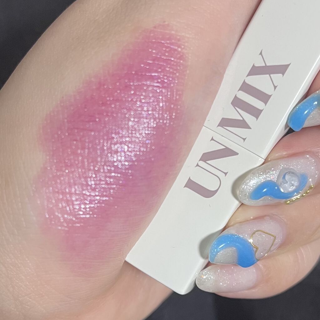 モイスチャーリップスティック グロウ/UNMIX/口紅を使ったクチコミ（2枚目）