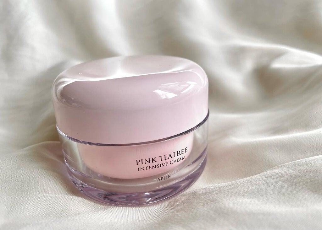 ピンクティーツリークリーム/APLIN/フェイスクリームを使ったクチコミ(2枚目)