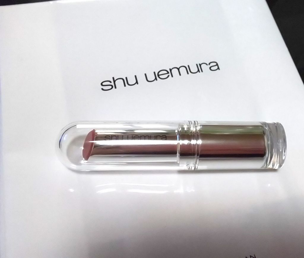 ルージュ アンリミテッド/shu uemura/口紅を使ったクチコミ(2枚目)