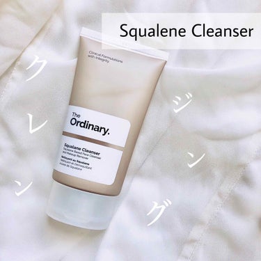 Squalane Cleanser /The Ordinary/クレンジングクリームを使ったクチコミ（1枚目）