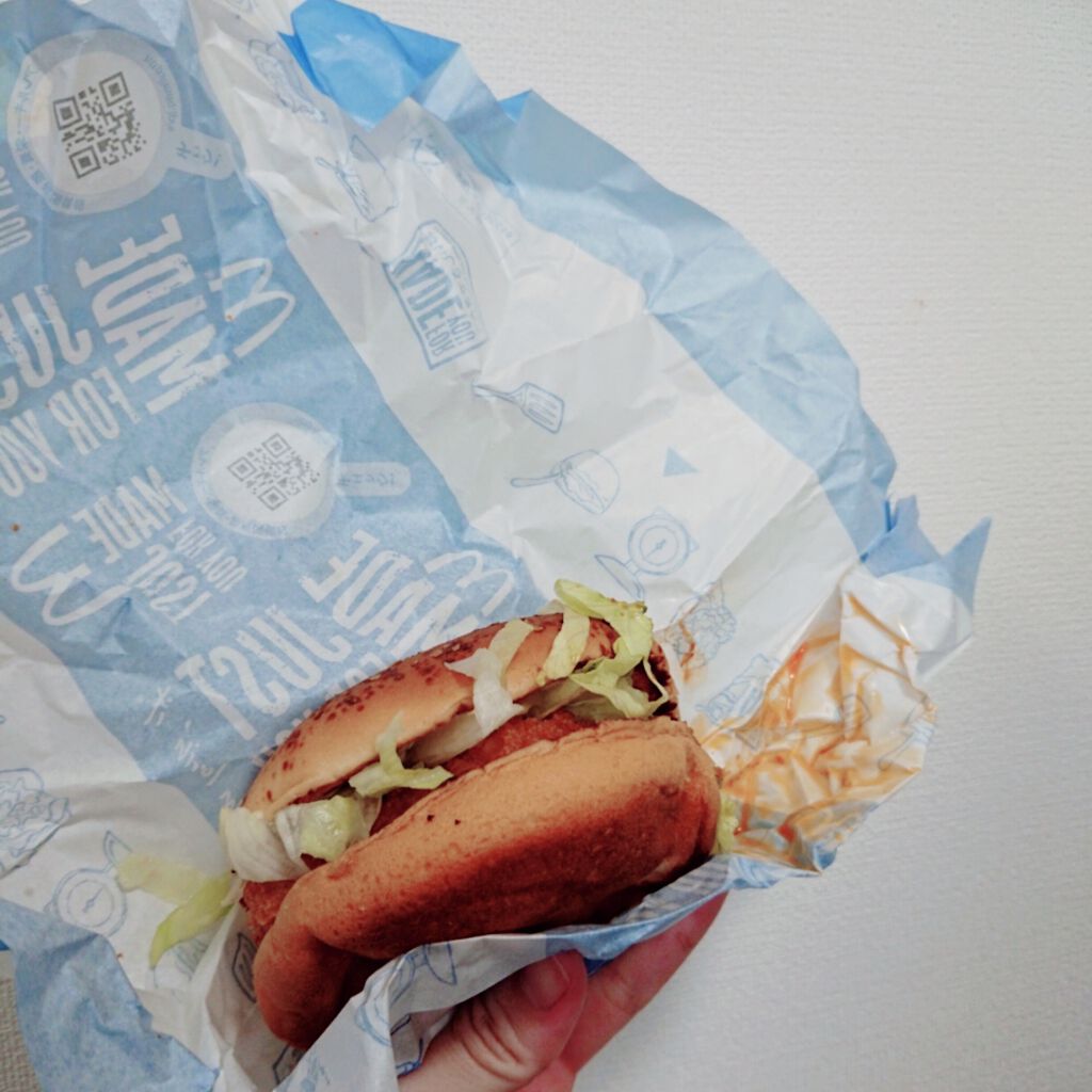 マクドナルド シュリンプバーガー/マクドナルド/食品を使ったクチコミ（1枚目）