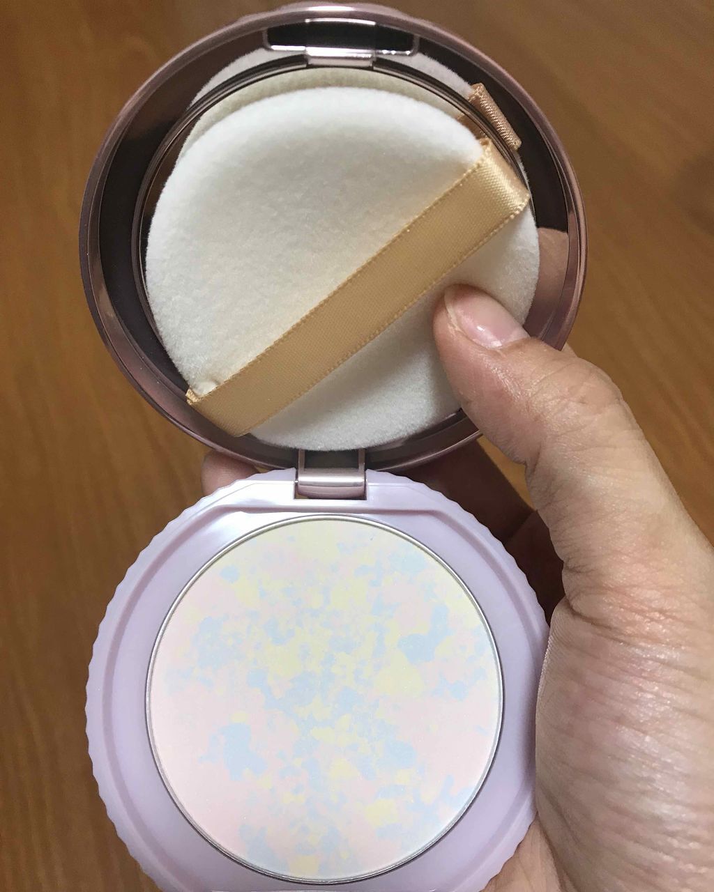トランスペアレントフィニッシュパウダー/キャンメイク/プレストパウダーを使ったクチコミ(2枚目)