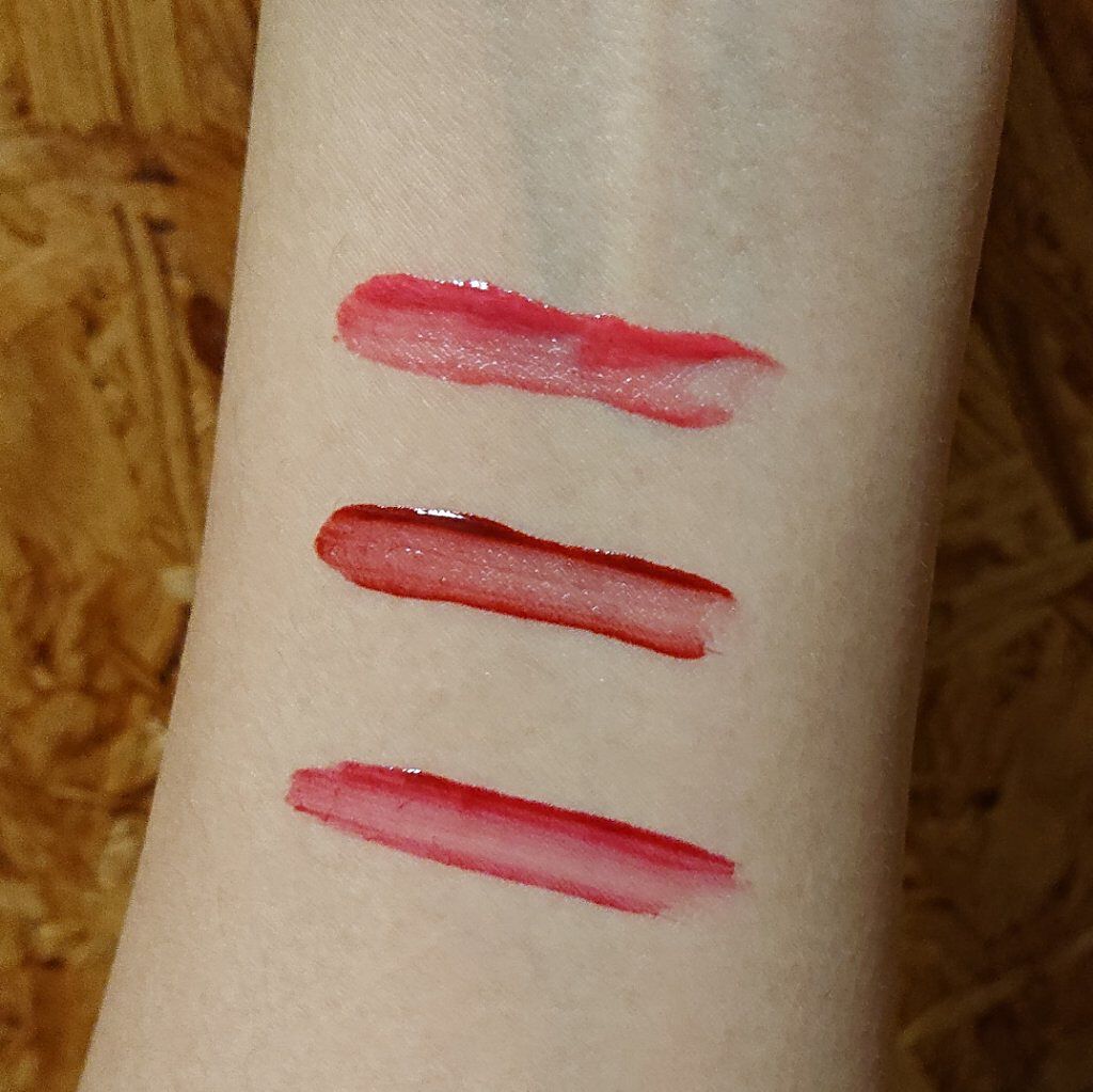 ジューシーラスティングティント/rom&nd/リップティントを使ったクチコミ（2枚目）