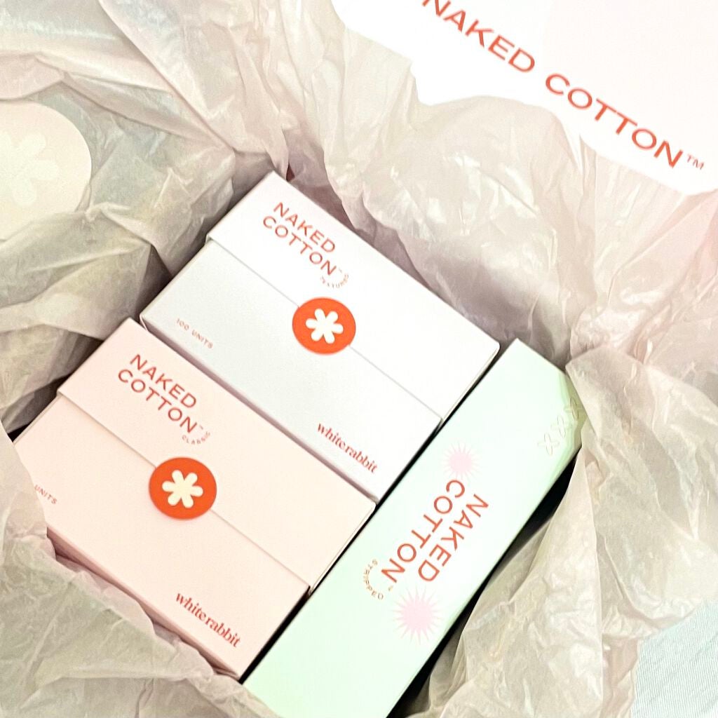 NAKED COTTON TEXTURED/White Rabbit/コットンを使ったクチコミ(5枚目)