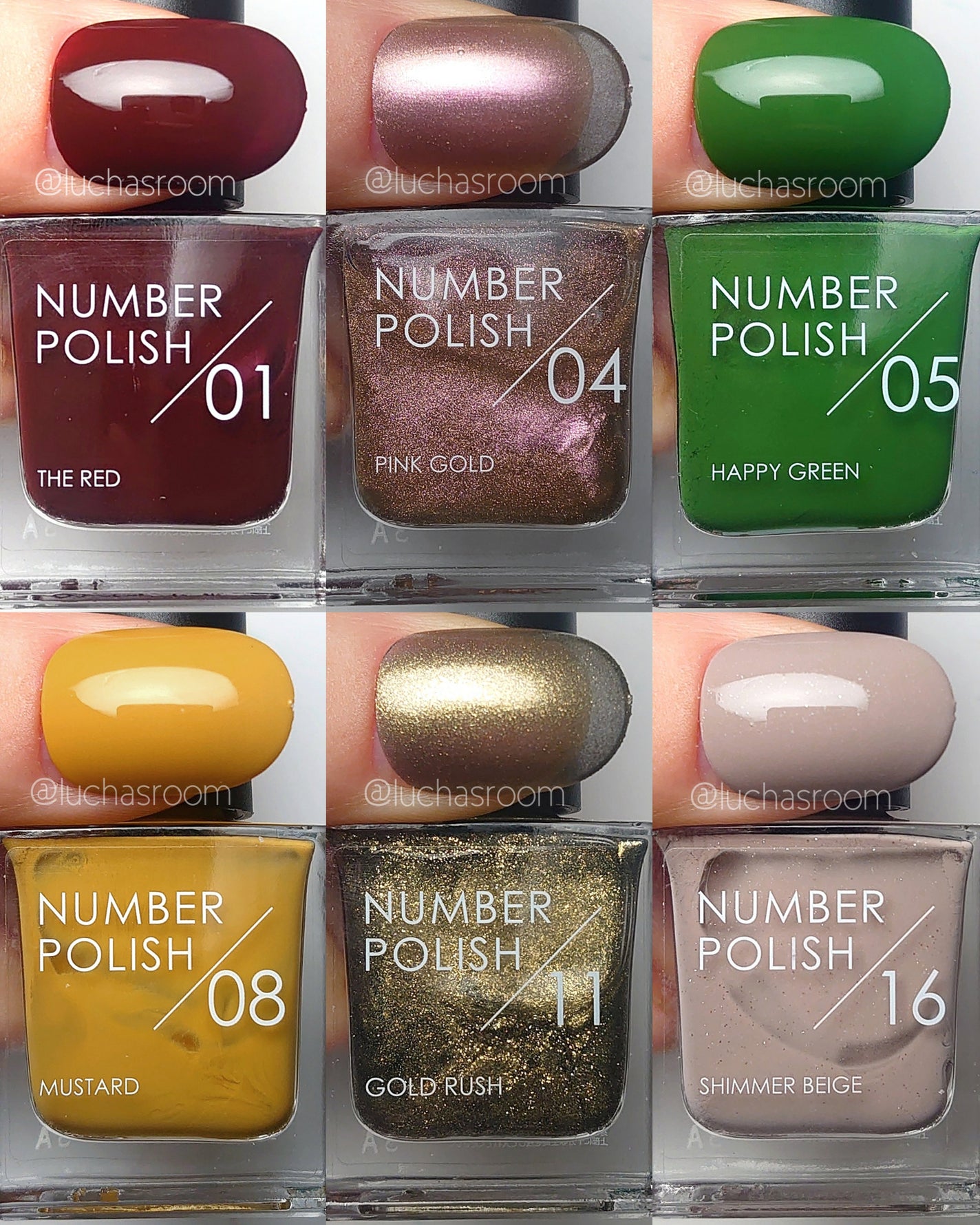 NUMBER POLISH /D-UP/マニキュアを使ったクチコミ(2枚目)