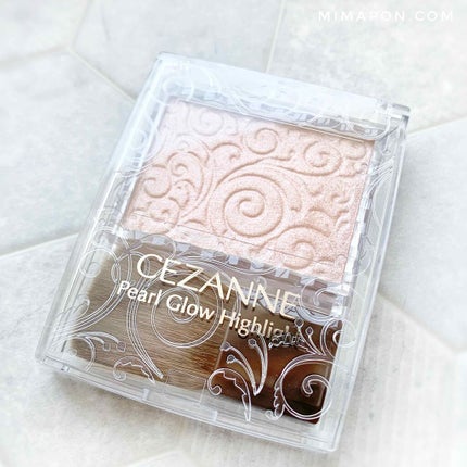 パールグロウハイライト/CEZANNE/パウダーハイライトを使ったクチコミ(4枚目)