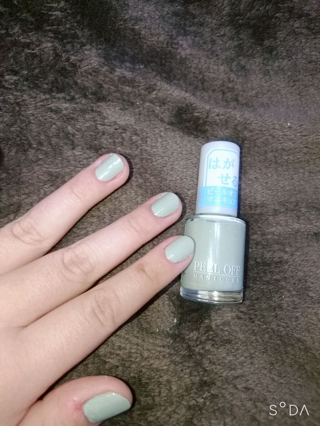 ピールオフマニキュア/DAISO/マニキュアを使ったクチコミ(2枚目)