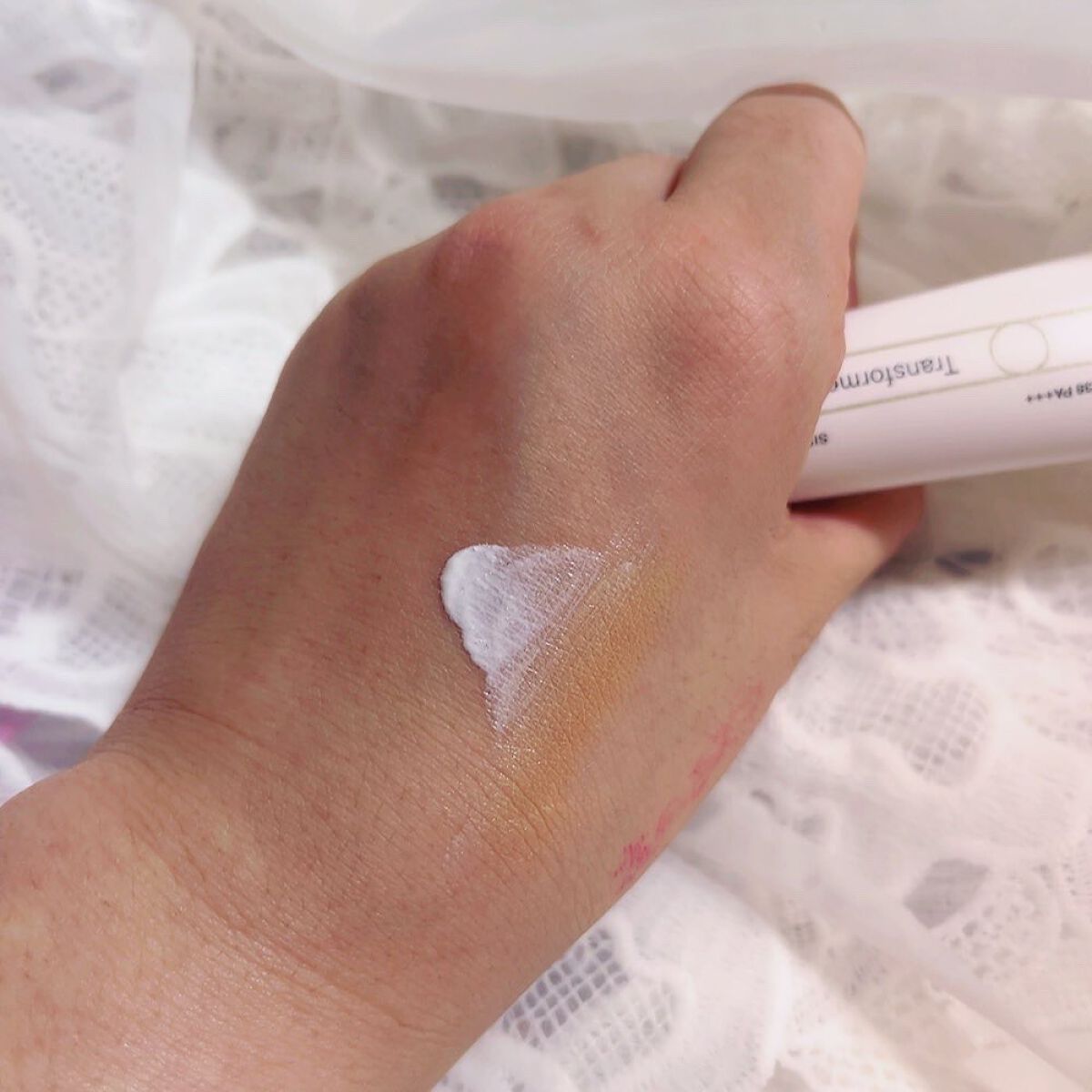 トランスフォーマートーンアップUVプライマー SPF38 PA+++/SISI/化粧下地を使ったクチコミ（3枚目）