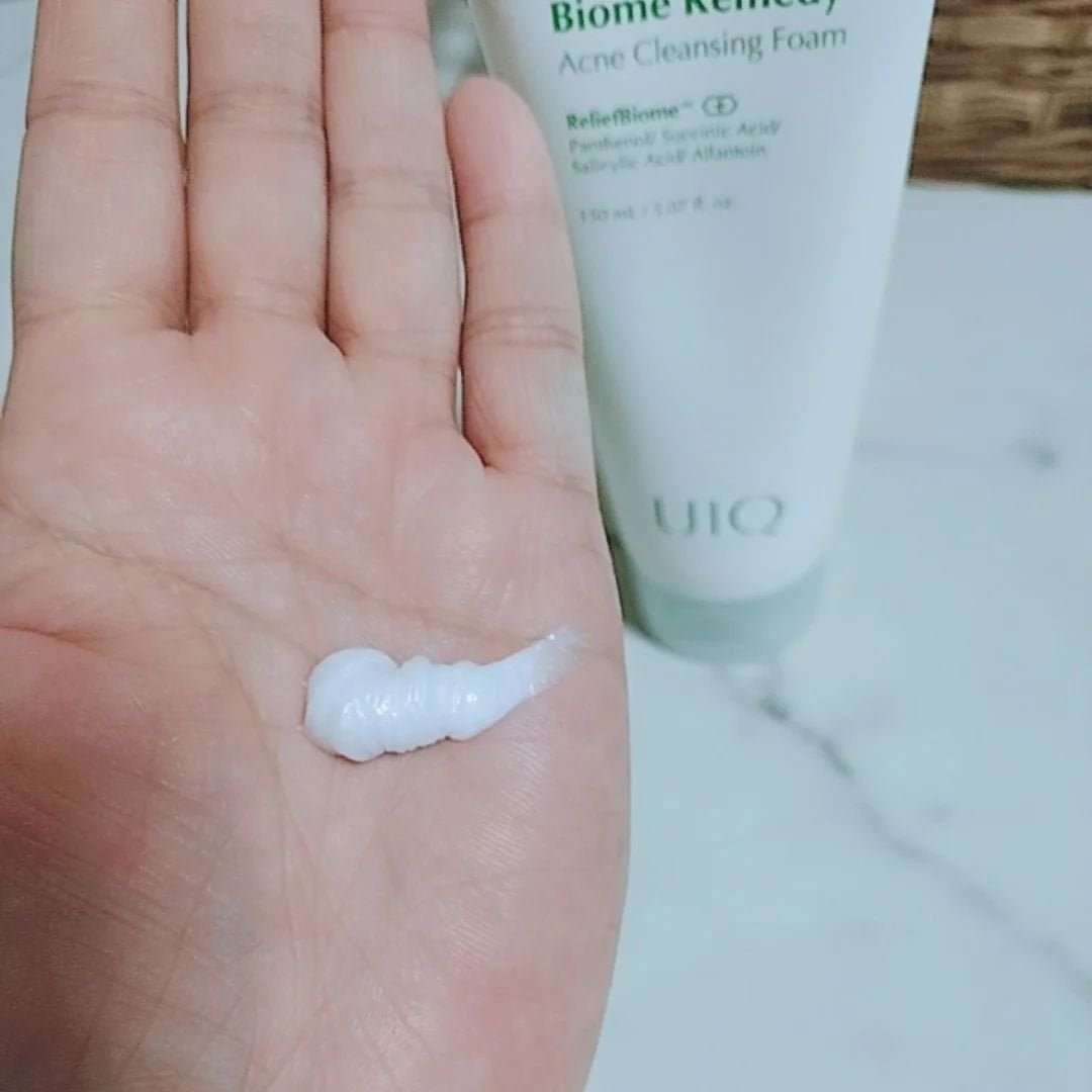 バイオームレメディアクネクレンジングフォーム/UIQ/洗顔フォームを使ったクチコミ(3枚目)