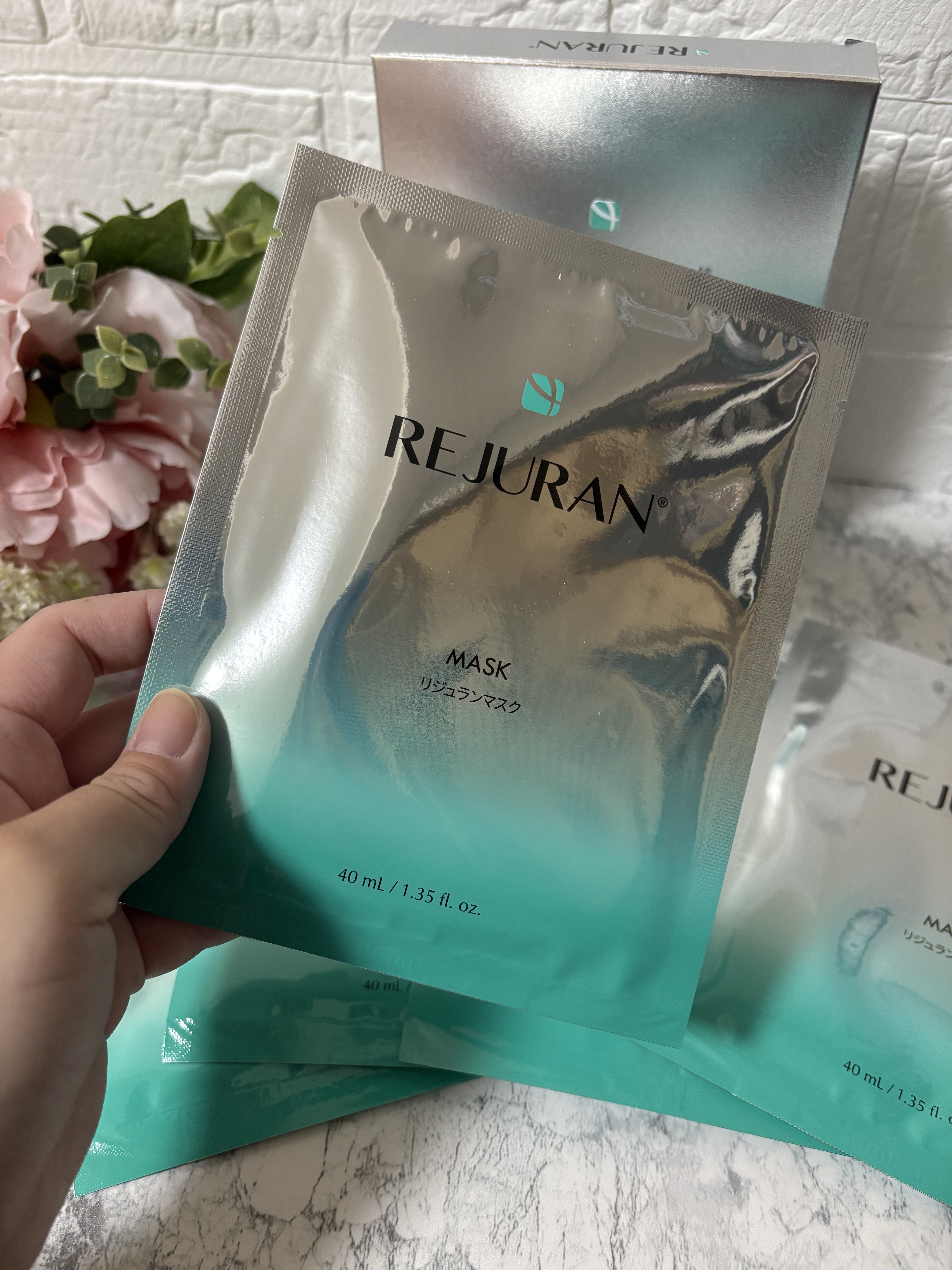 REJURAN ターンオーバーマスク(5枚入り)/REJURAN COSMETICS/シートマスク・パックを使ったクチコミ（3枚目）