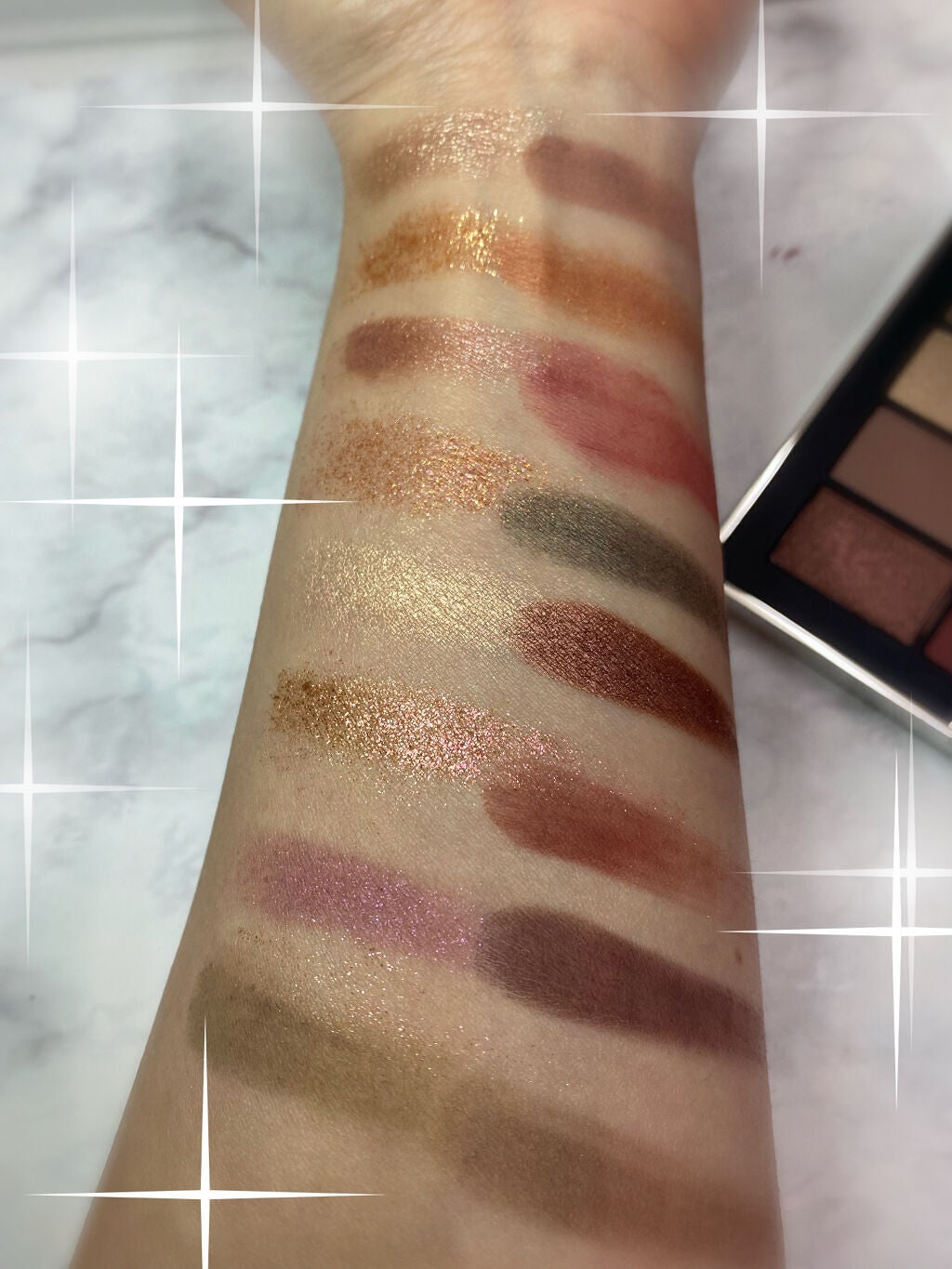 ビジュー アイシャドーパレット/NARS/アイシャドウパレットを使ったクチコミ(6枚目)