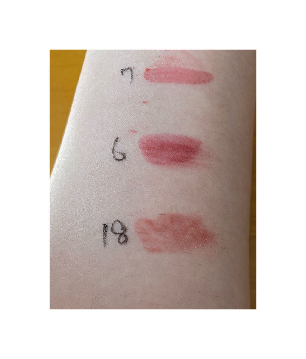 ジューシーラスティングティント/rom&nd/リップティントを使ったクチコミ（3枚目）