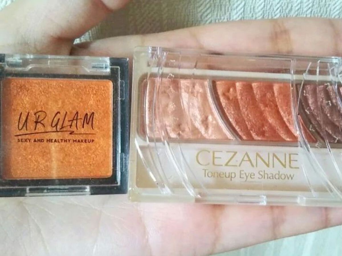 UR GLAM　POWDER EYESHADOW/U R GLAM/単色アイシャドウを使ったクチコミ（1枚目）