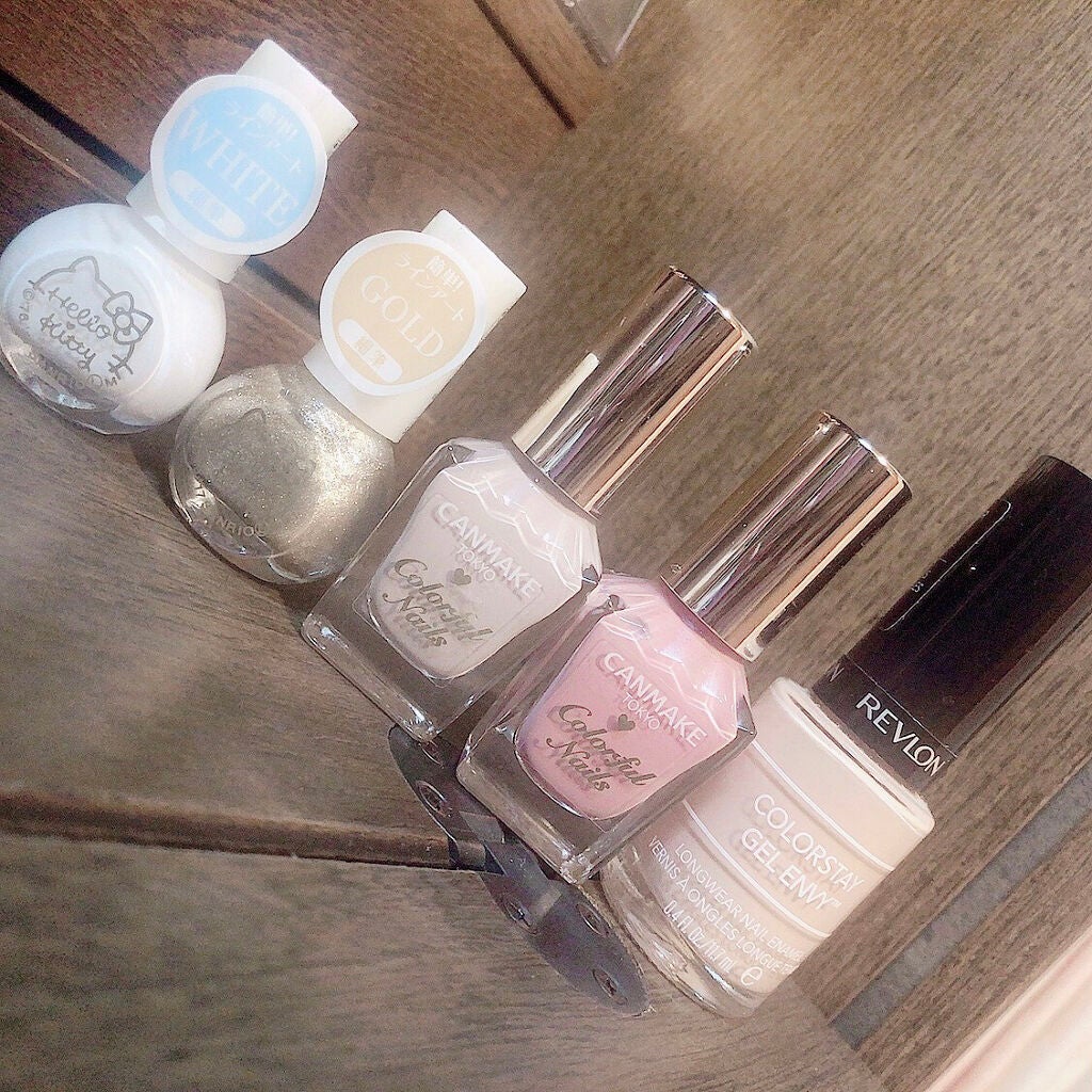 カラフルネイルズ/キャンメイク/マニキュアを使ったクチコミ(3枚目)