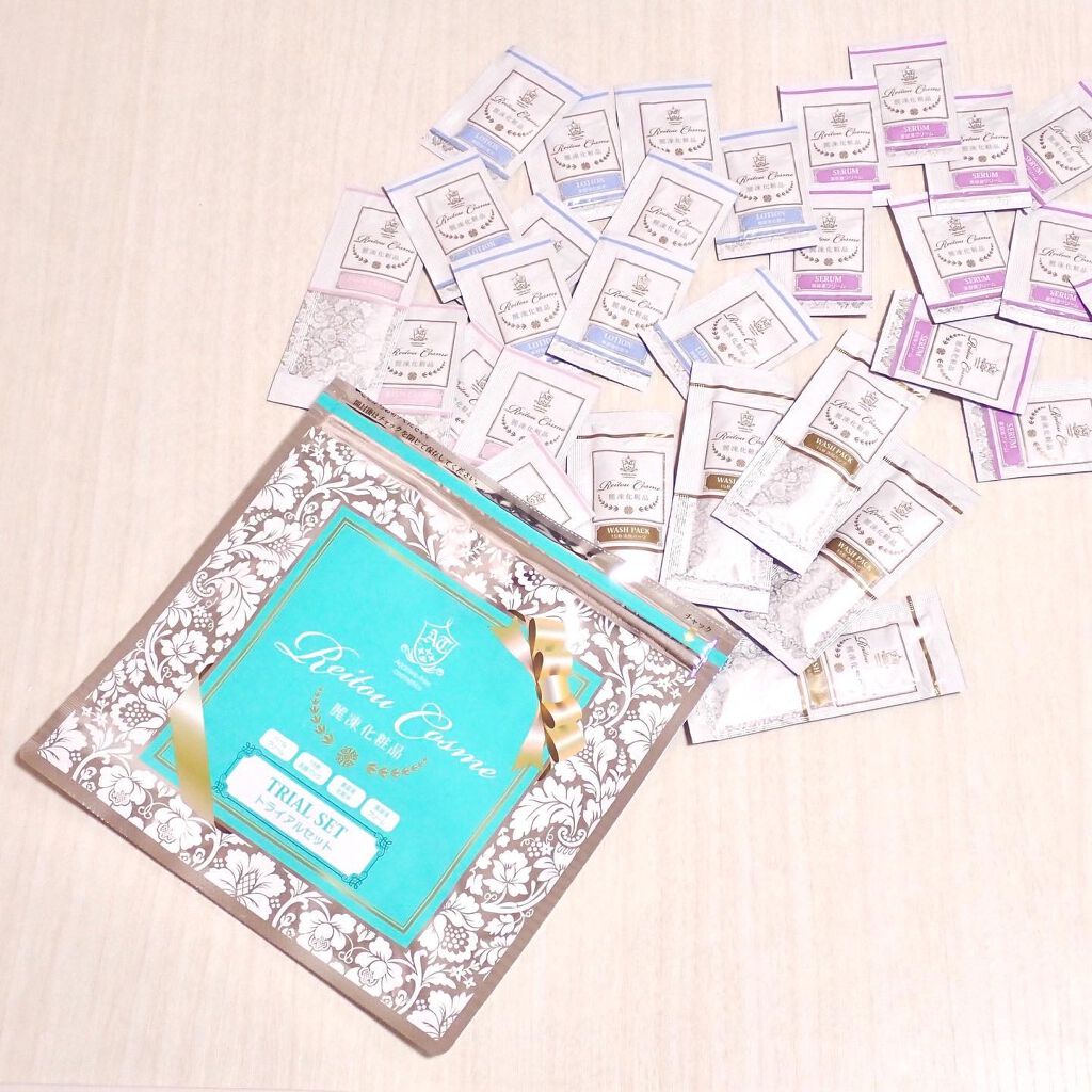 トライアルセット/麗凍化粧品/トライアルキットを使ったクチコミ（2枚目）