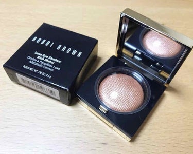 リュクスアイシャドウリッチメタル 01 ヒートレイ/BOBBI BROWN/シングルアイシャドウを使ったクチコミ（1枚目）