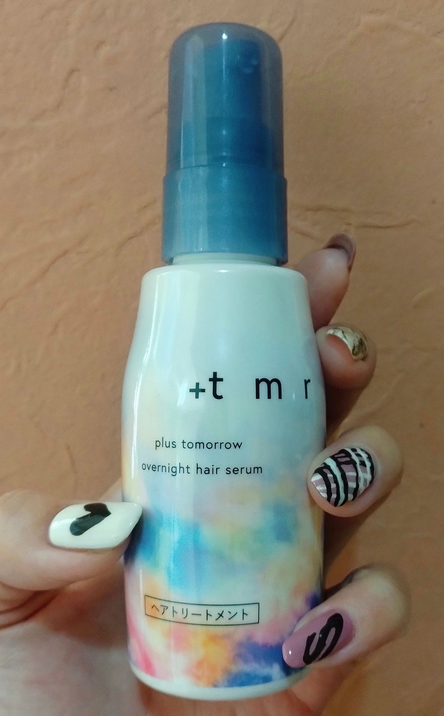 オーバーナイト ヘアセラム/+tmr/ヘアオイルを使ったクチコミ(1枚目)