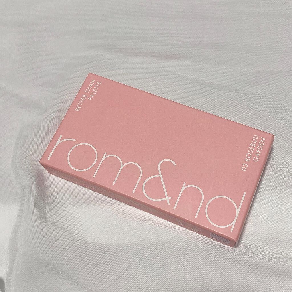 りおむう on LIPS 「ロムアンド様のロムアンドベターザンパレットの03ローズバッドガ..」(3枚目)
