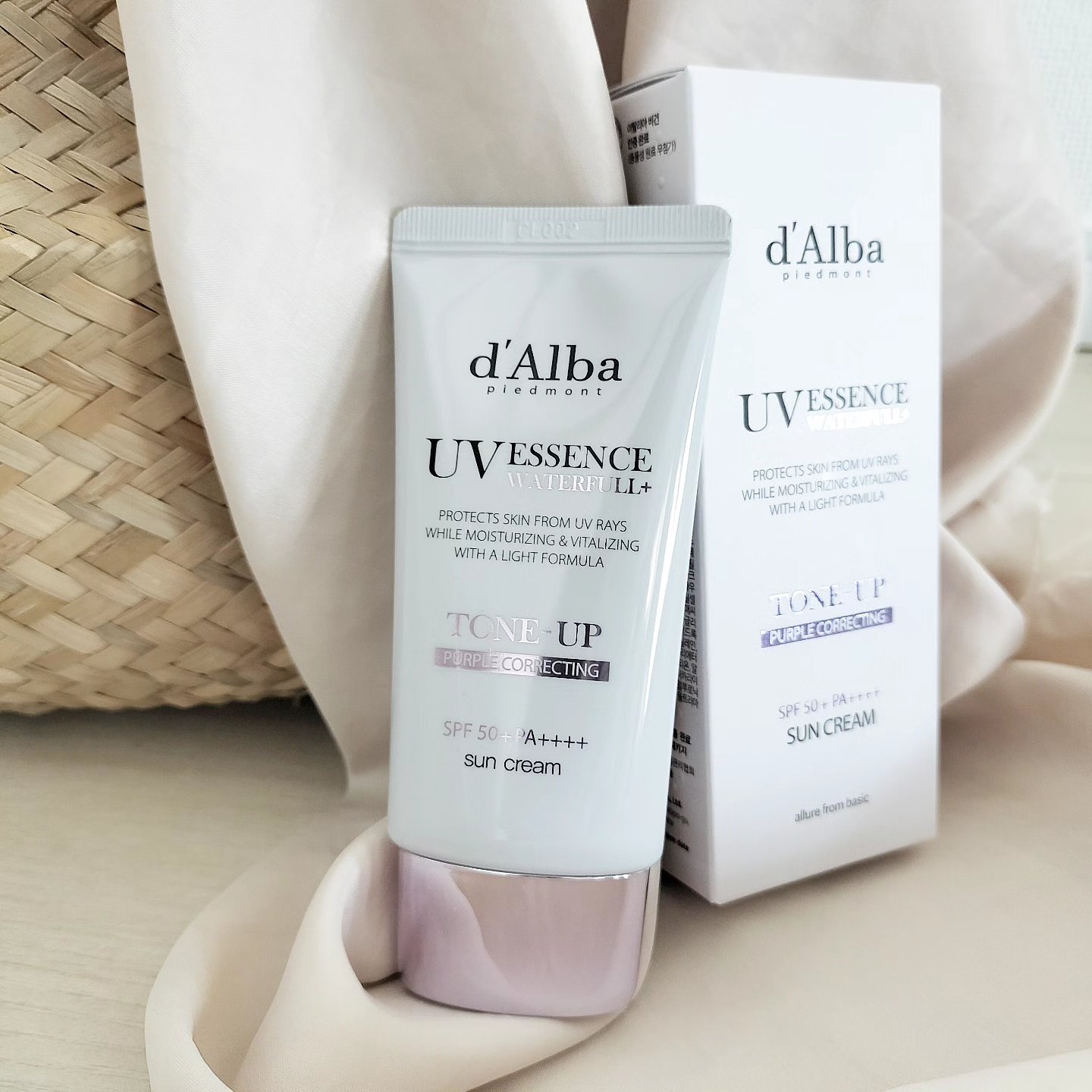 ウォータフルトーンアップサンクリーム/ダルバ/日焼け止めクリームを使ったクチコミ（1枚目）