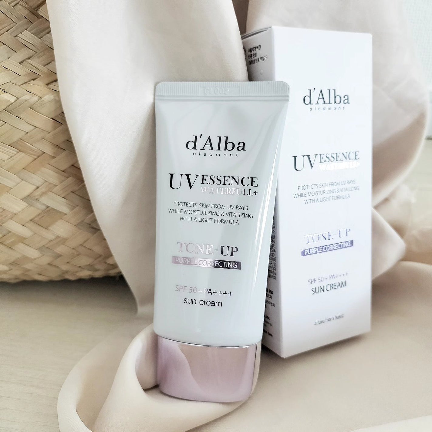 ウォータフルトーンアップサンクリーム/ダルバ/日焼け止めクリームを使ったクチコミ(1枚目)