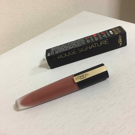 ルージュシグネチャー /ロレアル パリ/リップグロスを使ったクチコミ(1枚目)