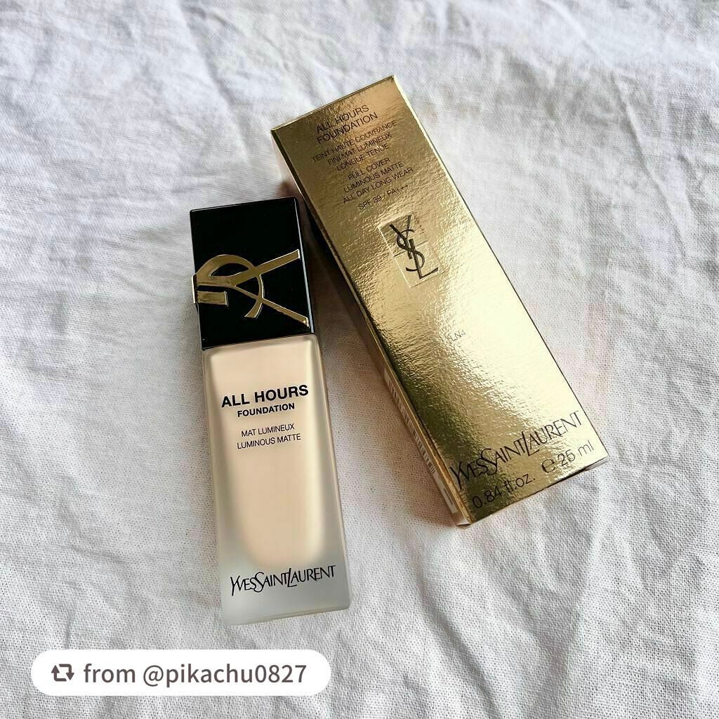 オールアワーズ リキッド/YVES SAINT LAURENT BEAUTE/リキッドファンデーションを使ったクチコミ(6枚目)